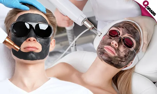 Carbon Laser Facial Treatment at Al Shefa Polyclinic!